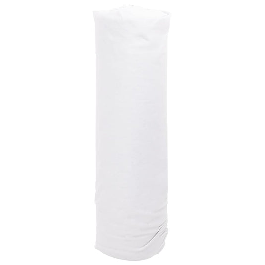 Vidaxl geotextielmembraan 1x50 m polyestervezel wit