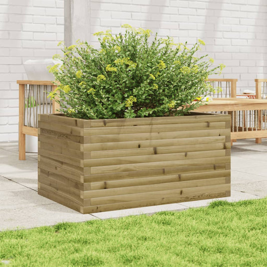 Vidaxl plantenbak 90x60x46 cm geïmpregneerd grenenhout