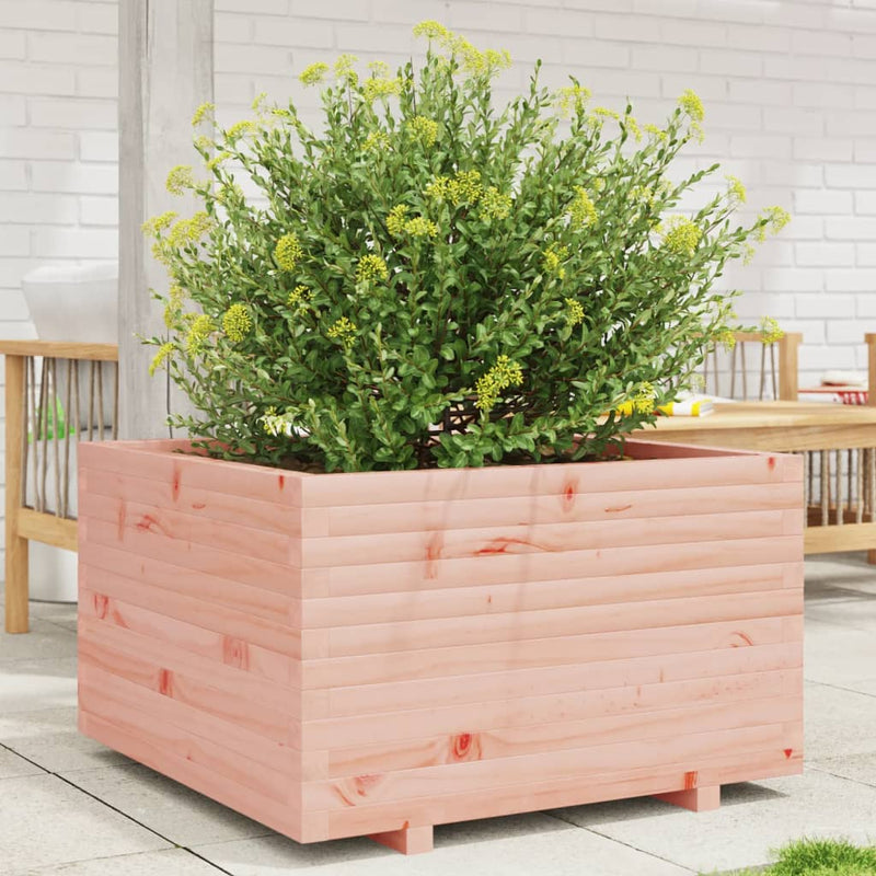 Afbeelding laden in galerijviewer, VidaXL Plantenbak 80x80x49,5 cm massief douglashout
