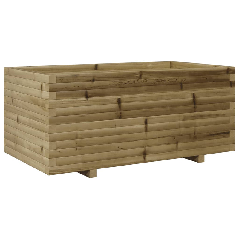 Afbeelding laden in galerijviewer, VidaXL Plantenbak 110x60x49,5 cm geïmpregneerd grenenhout
