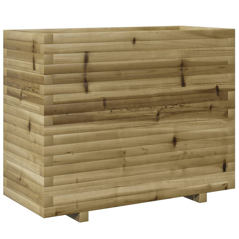 Afbeelding laden in galerijviewer, VidaXL Plantenbak 90x40x72,5 cm geïmpregneerd grenenhout
