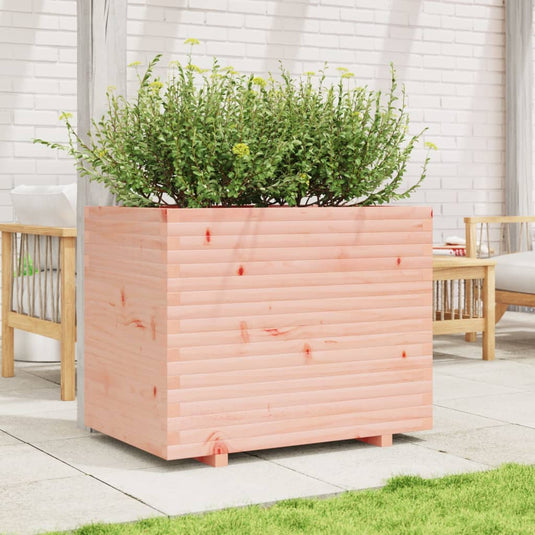 VidaXL Plantenbak 90x60x72,5 cm massief douglashout