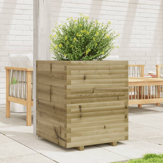 VidaXL Plantenbak 60x60x72 cm geïmpregneerd grenenhout