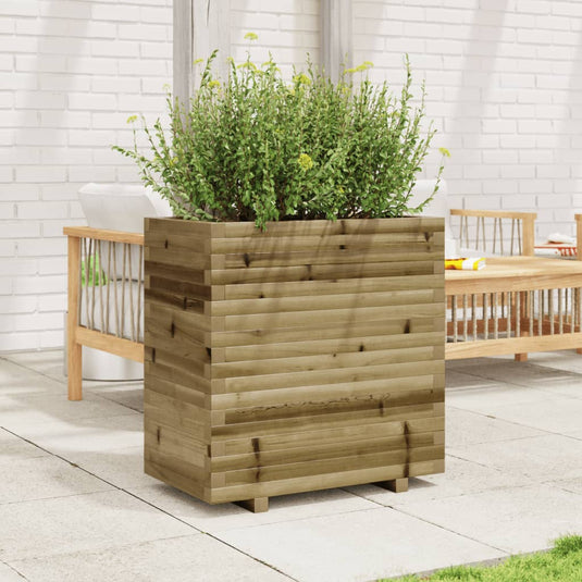 Vidaxl plantenbak 70x40x72 cm geïmpregneerd grenenhout