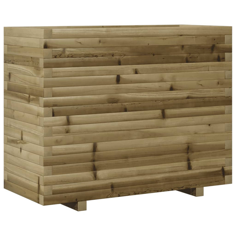 Afbeelding laden in galerijviewer, VidaXL Plantenbak 90x40x72 cm geïmpregneerd grenenhout
