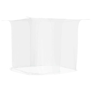 Vidaxl hangende klamboe 156 gaas 220x200x210 cm wit