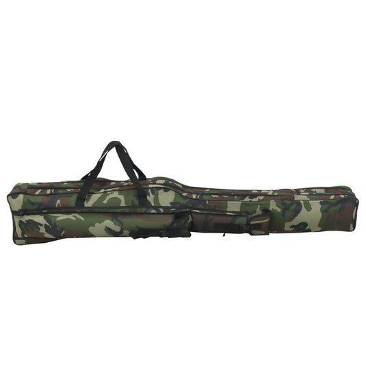 Vidaxl hengeltas 160 cm camouflage oxford stof groen