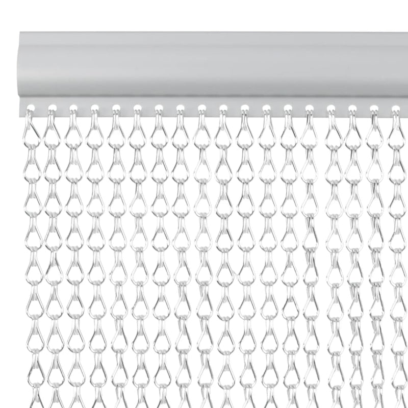 Afbeelding laden in galerijviewer, Vidaxl vliegengordijn kettingen 90x220 cm aluminium
