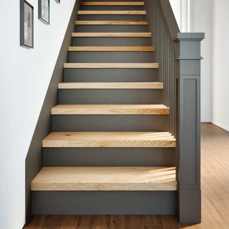 Afbeelding laden in galerijviewer, Vidaxl traptreden 4 st 70x25x2 cm onbehandeld massief eikenhout
