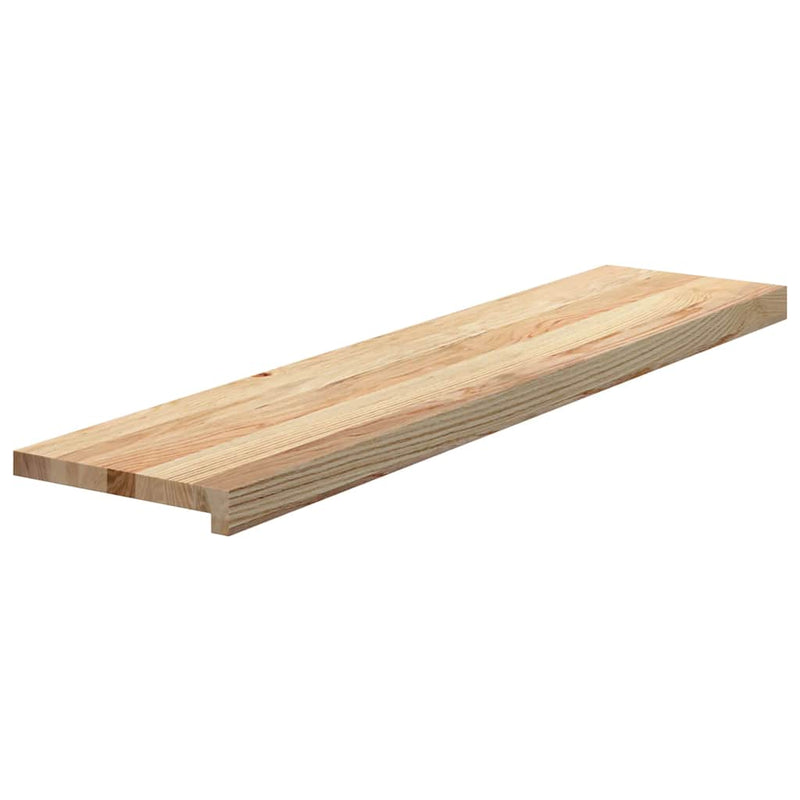 Afbeelding laden in galerijviewer, Vidaxl traptreden 4 st 110x25x2 cm onbehandeld massief eikenhout
