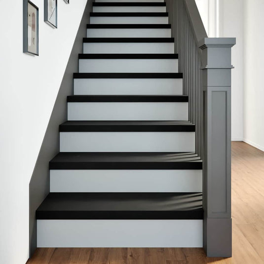 Vidaxl traptreden 4 st 70x25x2 cm massief eikenhout bruin-zwart