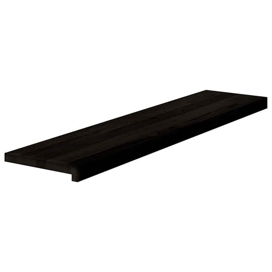 Vidaxl traptreden 2 st 110x30x2 cm massief eikenhout donkerbruin