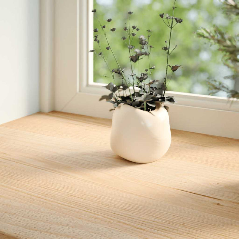 Afbeelding laden in galerijviewer, Vidaxl vensterbanken 2 st onbehandeld 70x25x2 cm massief eikenhout
