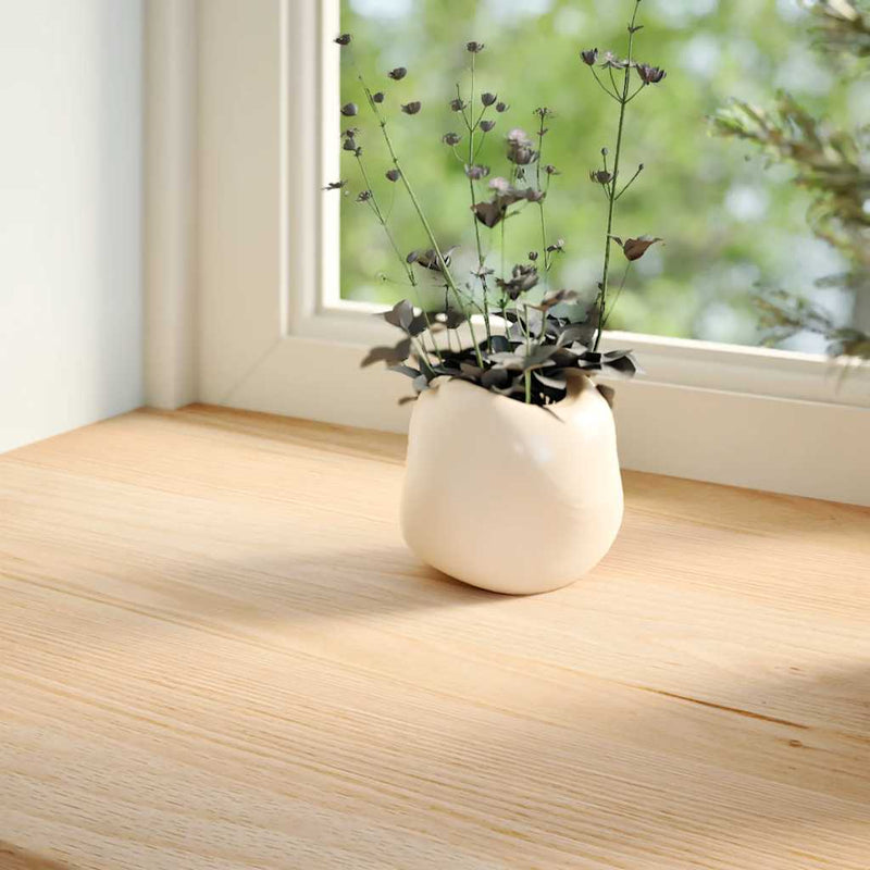 Afbeelding laden in galerijviewer, Vidaxl vensterbanken 2 st onbehandeld 70x40x2 cm massief eikenhout
