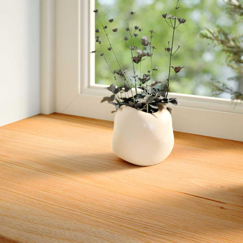 Afbeelding laden in galerijviewer, Vidaxl vensterbanken 2 st 140x40x2 cm massief eikenhout lichtbruin

