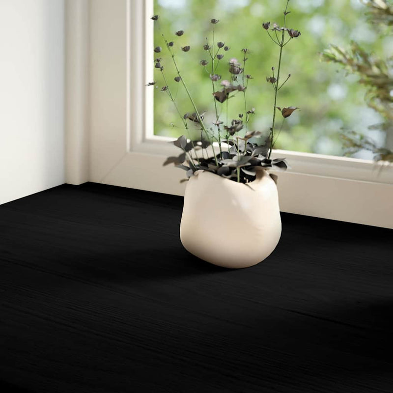 Afbeelding laden in galerijviewer, Vidaxl vensterbanken 2 st 90x25x2 cm massief eikenhout donkerbruin
