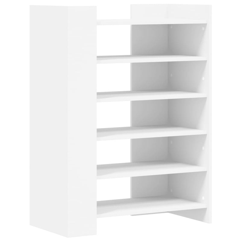 Afbeelding laden in galerijviewer, Vidaxl schoenenkast 74,5x37,5x100 cm bewerkt hout wit
