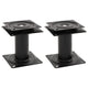 Vidaxl bootstoelpoten 2 st met 360° draaiplateau staal