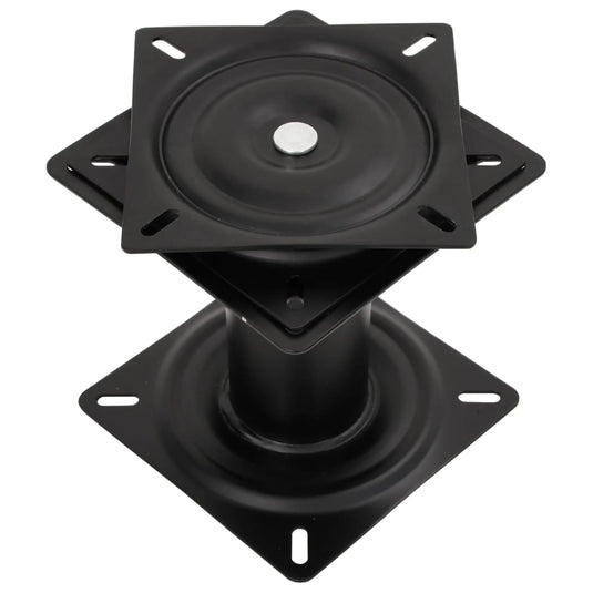 Vidaxl bootstoelpoten 2 st met 360° draaiplateau staal