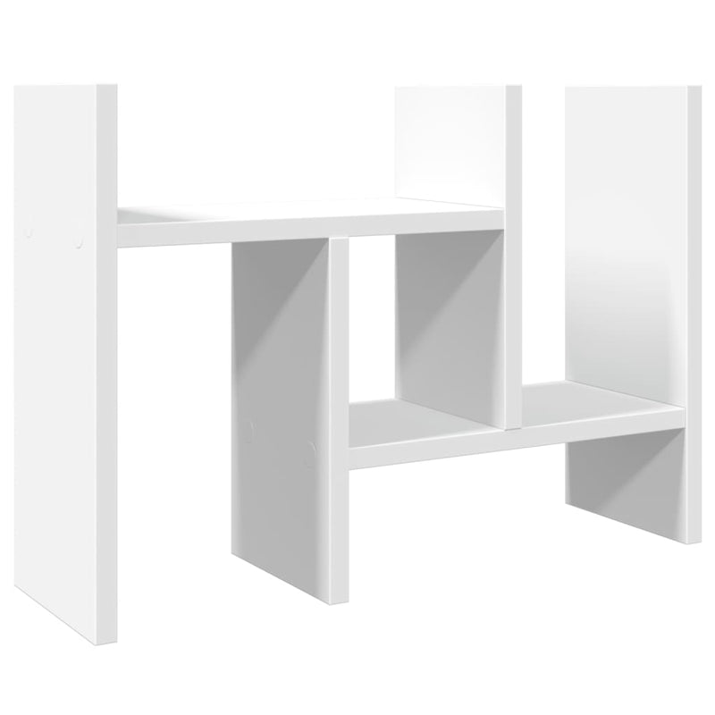 Afbeelding laden in galerijviewer, Vidaxl bureau organiser 34,5x15,5x35,5 cm bewerkt hout wit
