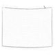 Vidaxl aanhangwagennet elastisch touw 3x2,5 m polypropeen wit