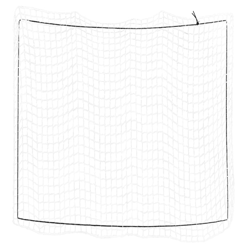Afbeelding laden in galerijviewer, Vidaxl aanhangwagennet elastisch touw 3x3 m polypropeen wit
