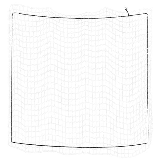 Vidaxl aanhangwagennet elastisch touw 3x3 m polypropeen wit