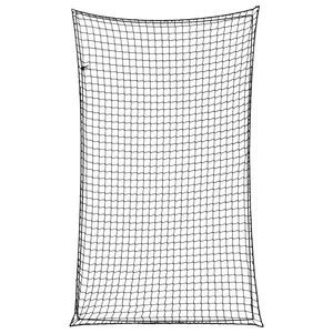 Vidaxl aanhangwagennet elastisch touw 2,5x1,5 m polypropeen zwart