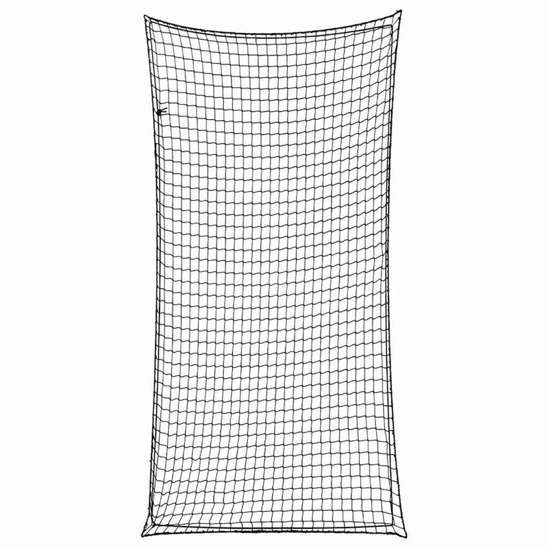 Afbeelding laden in galerijviewer, Vidaxl aanhangwagennet elastisch touw 6x3 m polypropeen zwart

