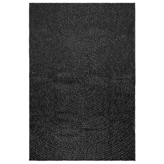 Vidaxl vloerkleed zizur binnen en buiten 120x170cm jute look antraciet