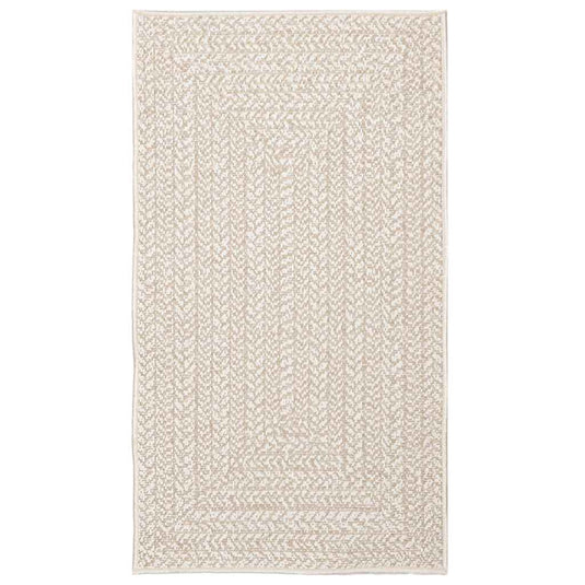 Vidaxl vloerkleed zizur room binnen en buiten 60x110 cm jute look