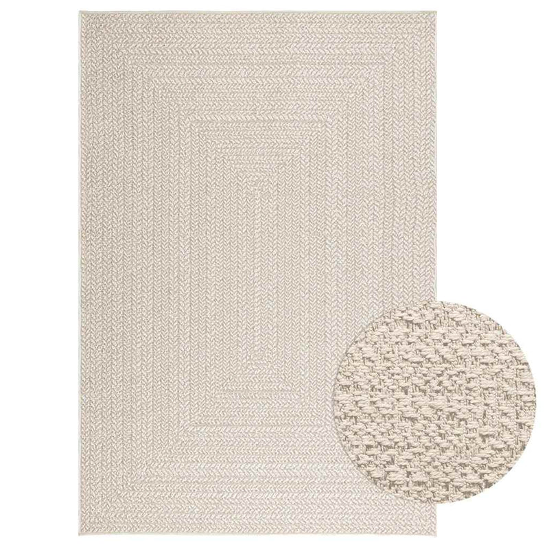 Afbeelding laden in galerijviewer, Vidaxl vloerkleed zizur room binnen en buiten 140x200 cm jute look

