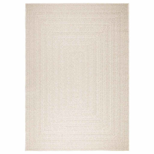 Vidaxl vloerkleed zizur room binnen en buiten 200x290 cm jute look