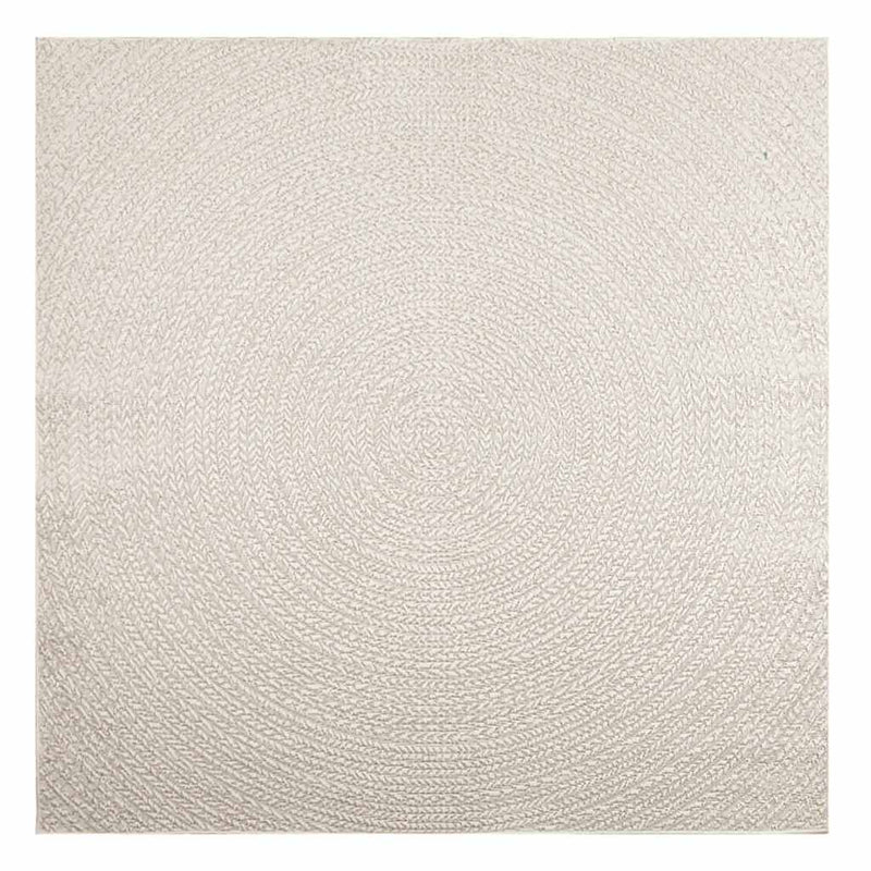 Afbeelding laden in galerijviewer, Vidaxl vloerkleed zizur room binnen en buiten 200x200 cm jute look
