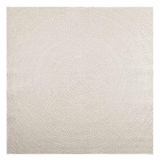 Vidaxl vloerkleed zizur room binnen en buiten 200x200 cm jute look