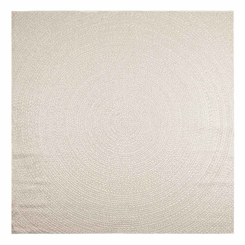 Afbeelding laden in galerijviewer, Vidaxl vloerkleed zizur room binnen en buiten 240x240 cm jute look
