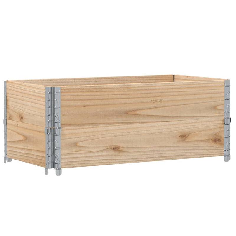 Afbeelding laden in galerijviewer, Vidaxl plantenbak 100x50 cm massief grenenhout

