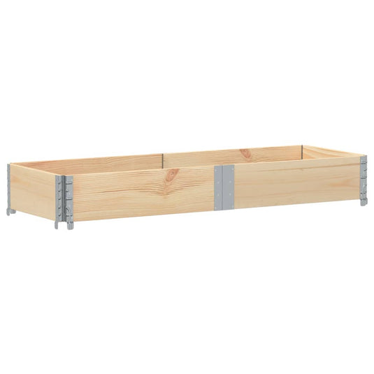 Vidaxl plantenbak 150x50 cm massief grenenhout