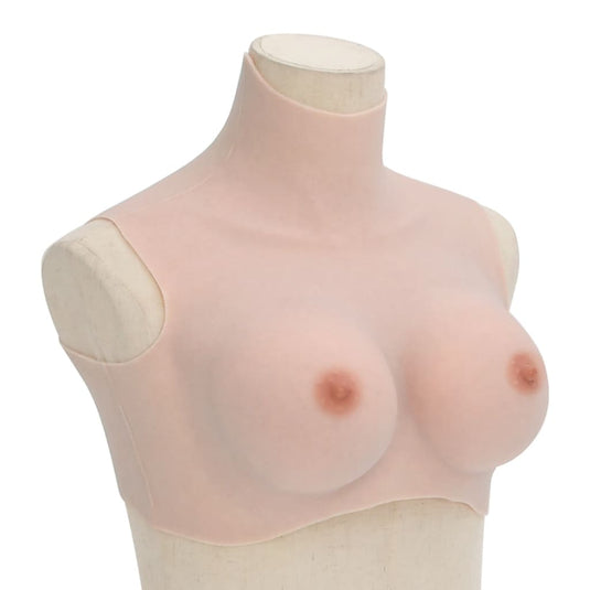 Vidaxl borstprothese d-cup silicone kaukasisch