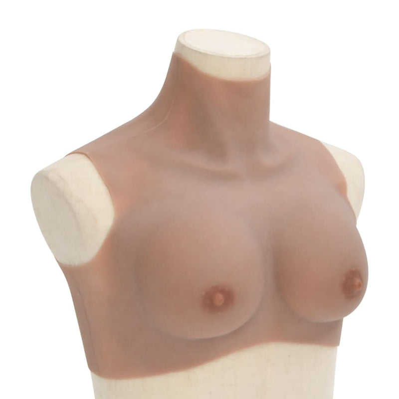 Afbeelding laden in galerijviewer, Vidaxl borstprothese b-cup silicone tan
