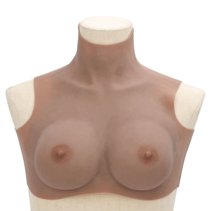 Afbeelding laden in galerijviewer, Vidaxl borstprothese d-cup silicone tan
