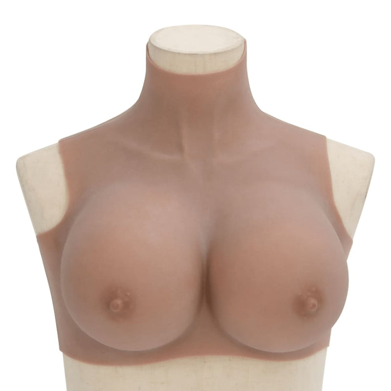 Afbeelding laden in galerijviewer, Vidaxl borstprothese h-cup silicone tan
