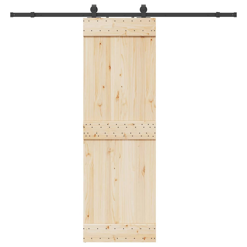 Afbeelding laden in galerijviewer, Vidaxl doos met onderdelen voor schuifdeur 213 cm staal zwart
