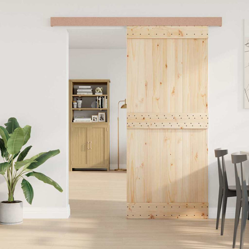 Afbeelding laden in galerijviewer, Vidaxl beslagset schuifdeur 183 cm aluminiumlegering zilverkleurig
