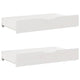 Vidaxl bedlades 2 st 95x55x17 cm massief grenenhout