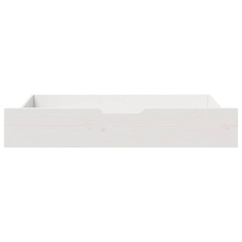 Afbeelding laden in galerijviewer, Vidaxl bedlades 2 st 95x55x17 cm massief grenenhout
