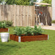 Vidaxl plantenbak 120x80 cm massief grenenhout bruin
