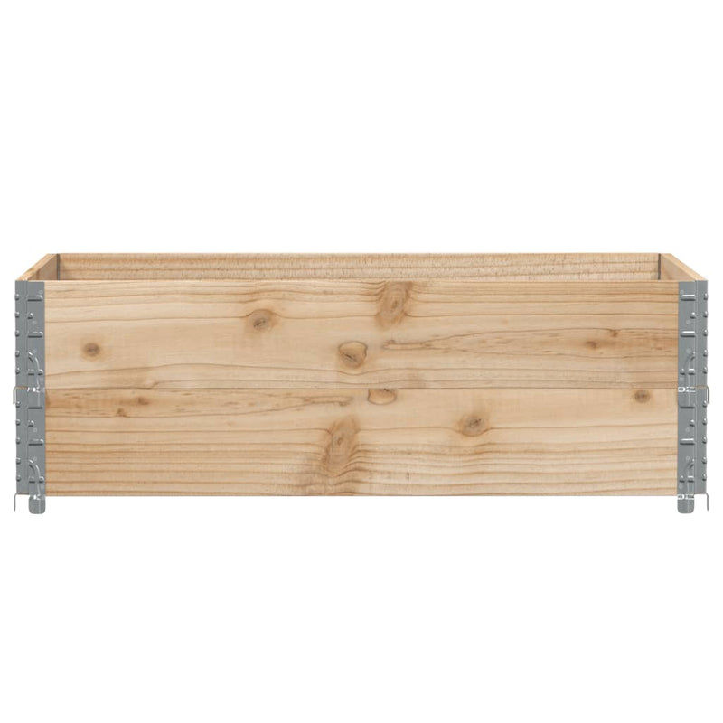 Afbeelding laden in galerijviewer, Vidaxl plantenbak 120x80 cm massief grenenhout
