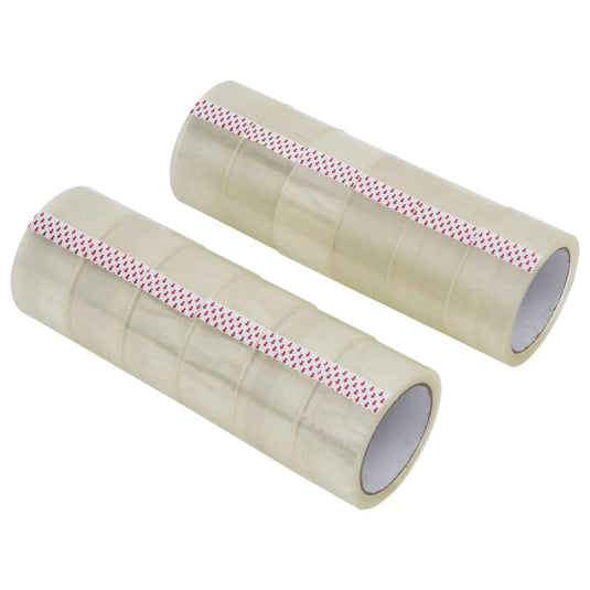 Vidaxl verpakkingstapes 12 st 48 mm x 66 m transparant