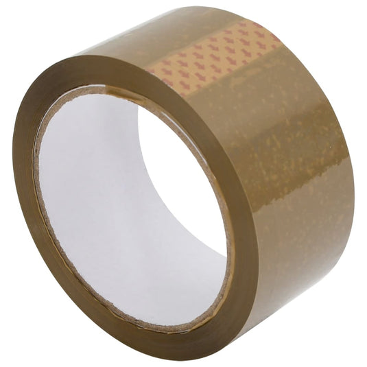 Vidaxl verpakkingstapes 12 st 48 mm x 66 m bruin